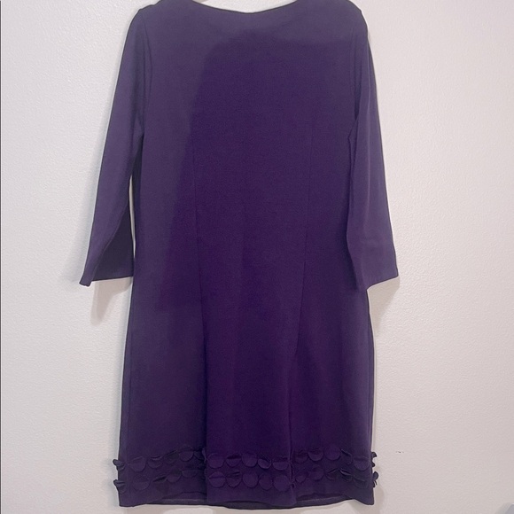 Boden Deep Purple Dress Size 14 PTP 20”-21” EUC - Picture 3 of 7